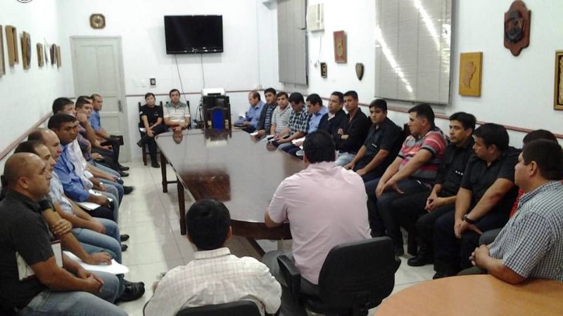 Reunión entre los jefes de las Comisarías de la Capital
