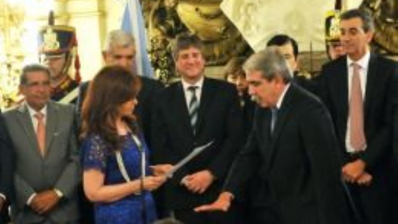 Casa de Gobierno: juró el nuevo Gabinete de Cristina