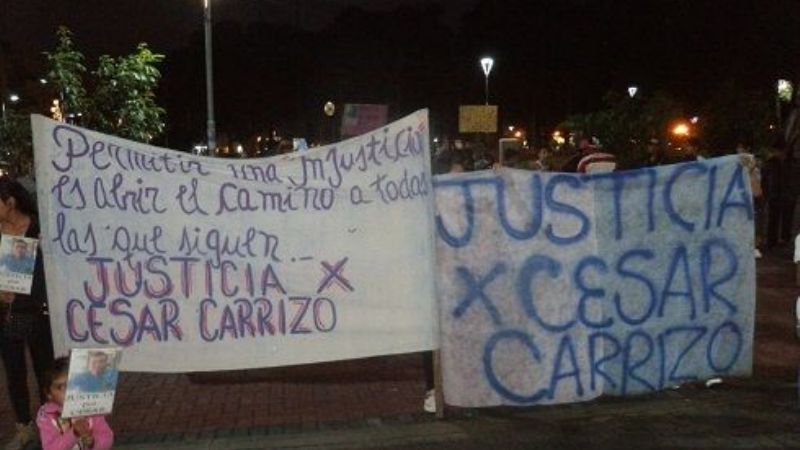 Marcharon pidiendo justicia por víctima del tránsito