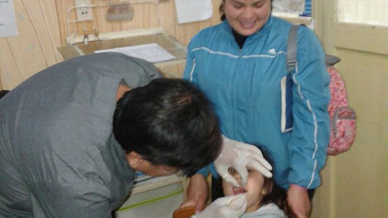 Minihospital de El Rodeo realizó controles a niños en edad escolar