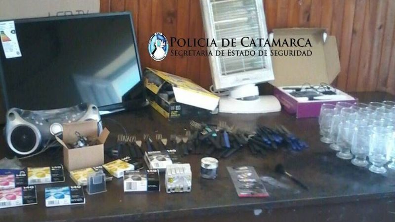 Esclarecen un ilícito perpetrado en una escuela de Santa María