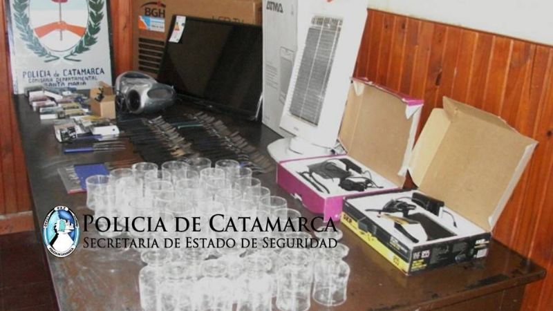 Esclarecen un ilícito perpetrado en una escuela de Santa María