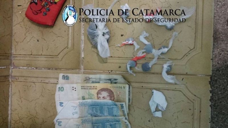 Secuestran droga en la zona Sur de la Capital