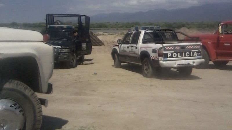 Policía Minera controla extracción de árido ilegal