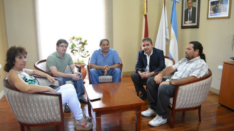 Jalil recibió a representantes del Sindicato de UATRE