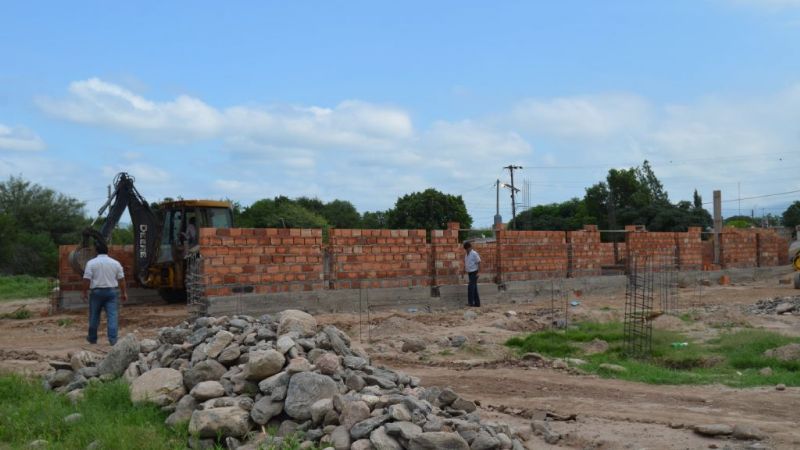 Avanzan los trabajos en la Escuela Municipal  Nº 2 de Valle Viejo