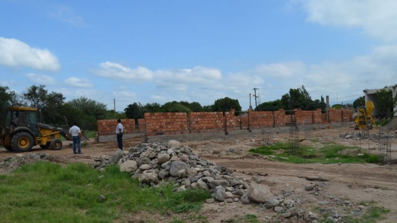 Avanzan los trabajos en la Escuela Municipal  Nº 2 de Valle Viejo