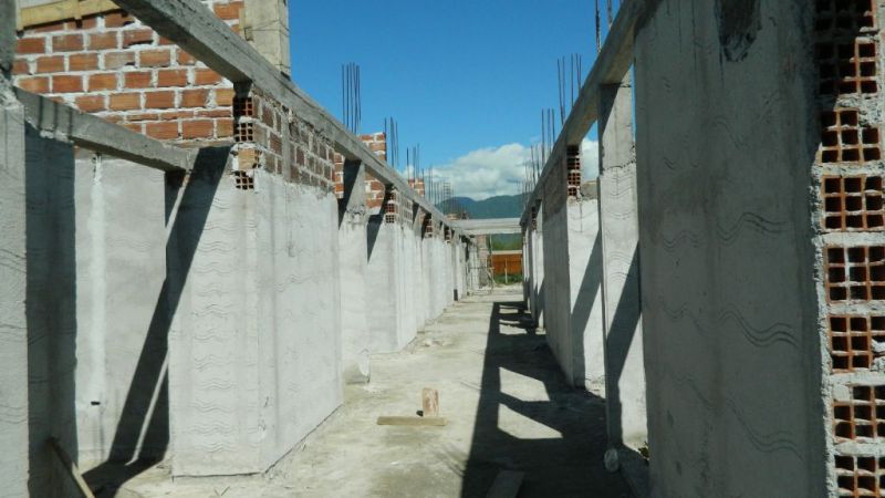 Avanzan los trabajos en la nueva escuela Nº 9 Nueva Coneta