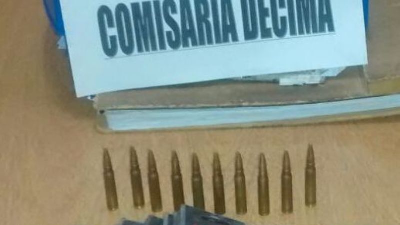 Secuestraron  chips telefónicos y proyectiles de F.A.L