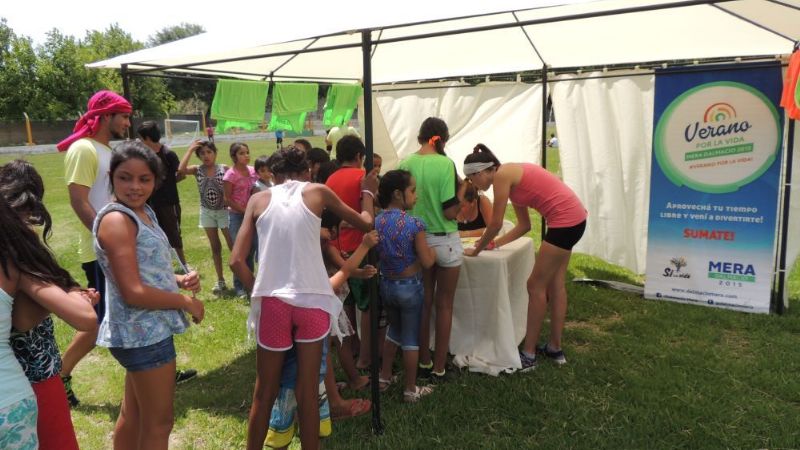 La familia andalgalense colmó el camping de Malli en el “Verano por la Vida”