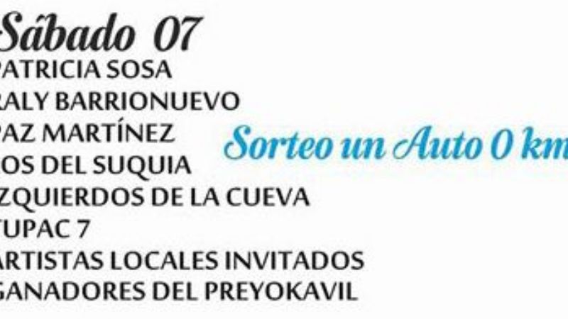 El verano catamarqueño explota con sus tradicionales festivales