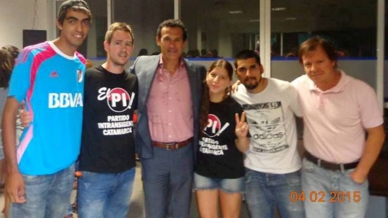 Intransigentes con Guillermo Cháves, referente de “La Florería”