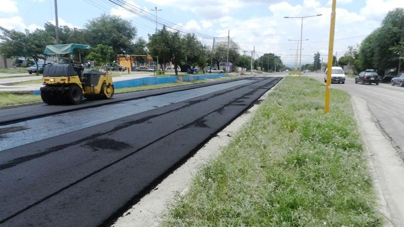 Jalil visitó las obras en la avenida Manuel Navarro