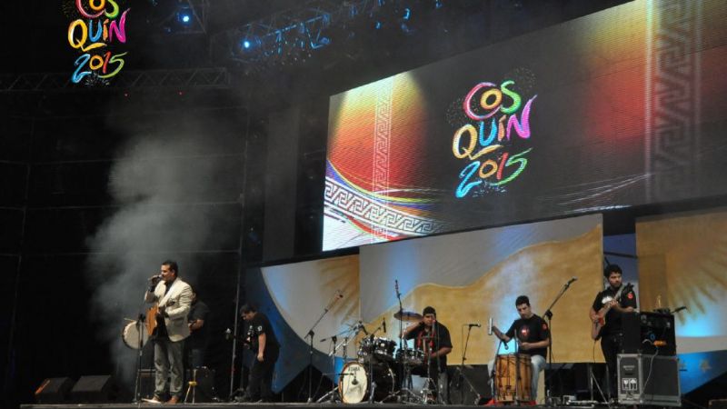 Emilio Morales tuvo su noche en Cosquín 2015