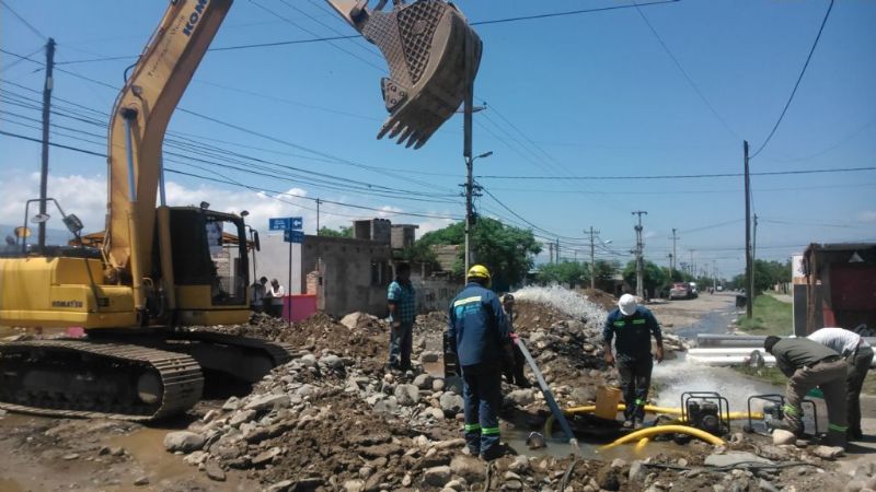 Puesta en marcha de la obra de emergencia más importante de los últimos 14 años