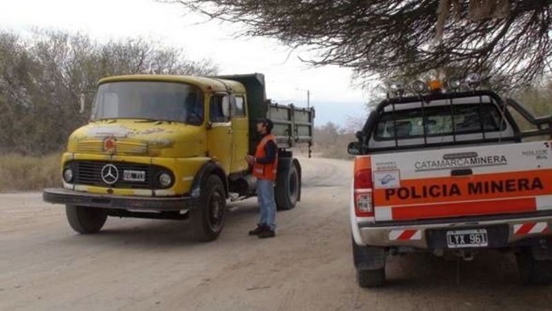 Control al transporte de áridos
