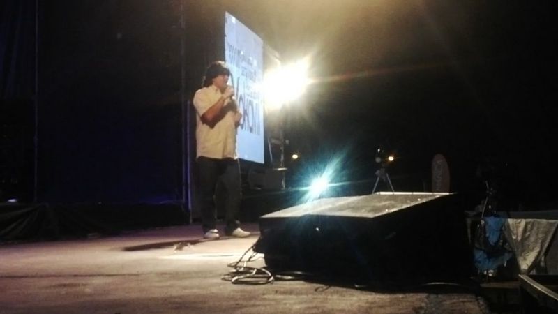 El “Bomba” Contreras le puso la cuota de humor a la noche del sábado del Yokavil