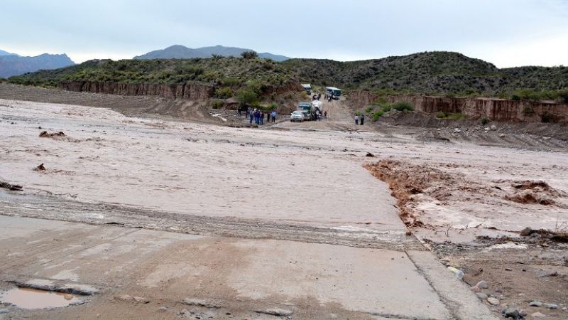 Se mantienen intransitables distintos tramos de la Ruta 40