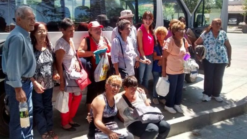 Abuelos y abuelas  del Programa “Abrigo” viajaron a Chapadmalal