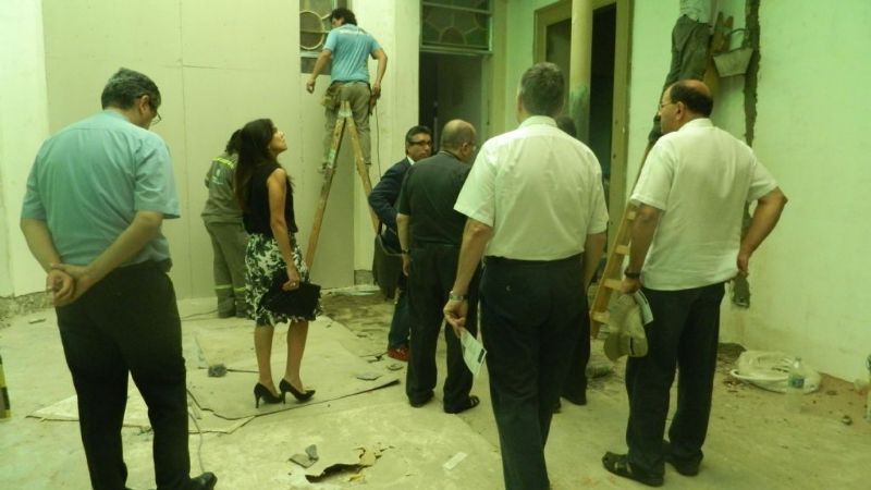 Obispos de la Región recorrieron la obra en construcción del Museo de la Virgen
