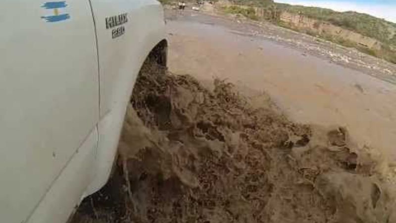 Tránsito con extrema precaución en zonas de Aconquija