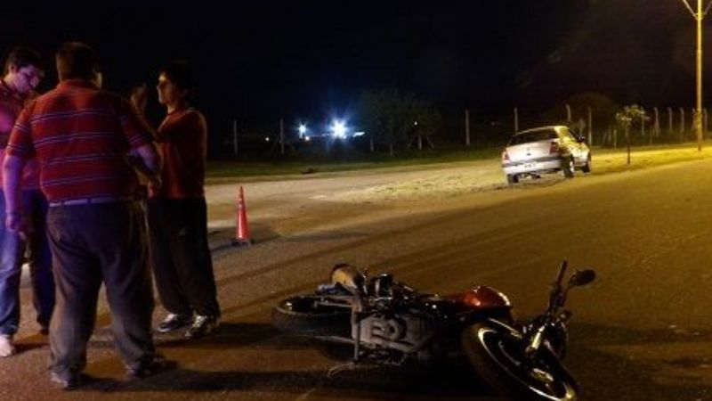 Policías accidentados