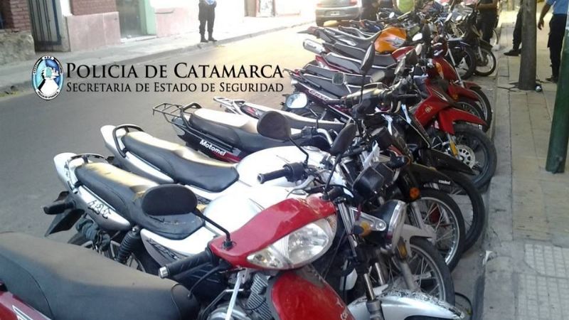 36 motos al Corralón