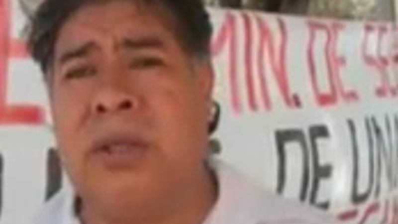 Marcha, a 3 años de la muerte de Diego Pachao