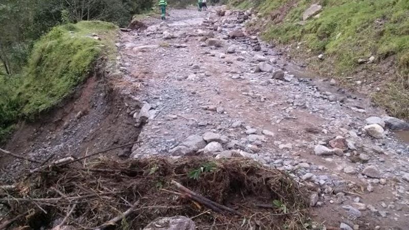 Sigue intransitable la Cuesta del Clavillo de Aconquija a Tucumán