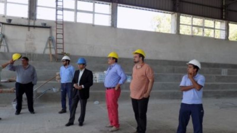 En 45 días estará listo el nuevo complejo deportivo