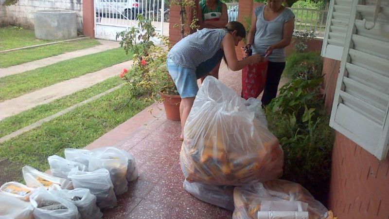 Movida solidaria de “Pisadas saludables”