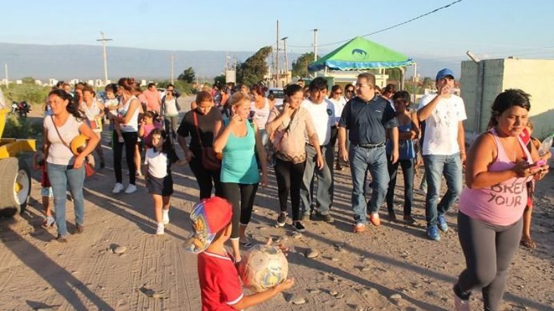 El Intendente recorrió el Parque Sur con los vecinos