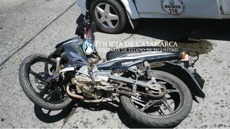 Joven lesionado en un accidente