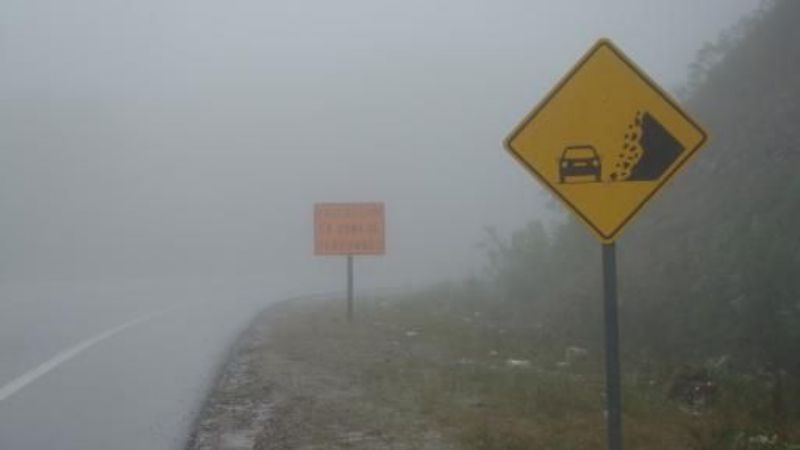 Por lluvias, transitar con precaución en la Cuesta del Totoral y en La Cébila
