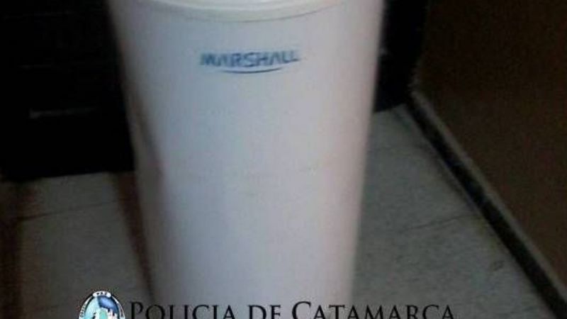 Secuestran un termotanque