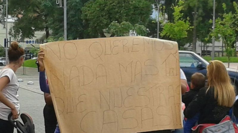 Caos vehicular en el centro por protestas de vecinos del sur