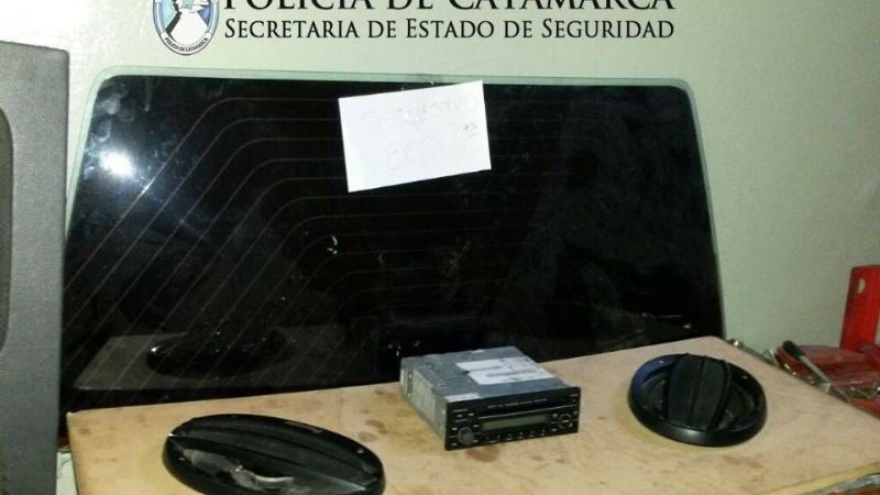Secuestraron elementos robados en la zona sur de la Capital