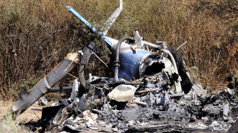 Choque de helicopteros: identificaron los cuerpos de las víctimas