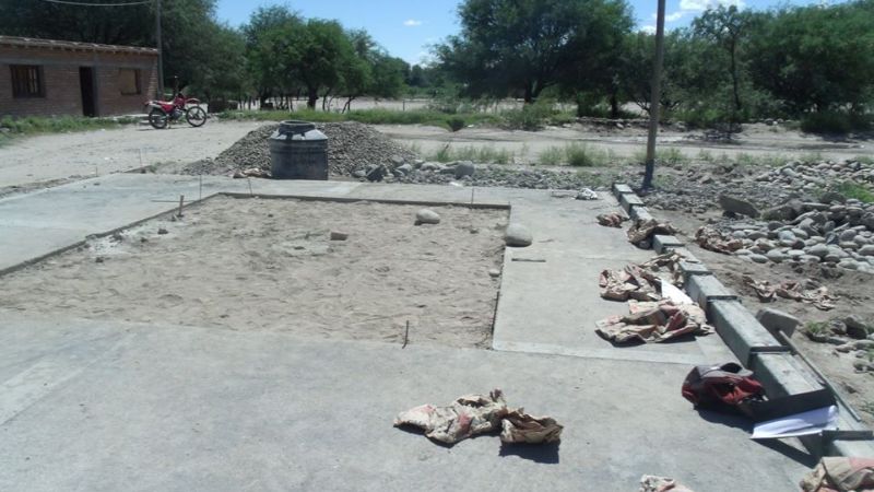 Importantes avances de obra en la Plazoleta del Barrio Felipe Varela