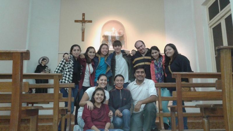 Lectio divina para jóvenes en la capilla Virgen Niña