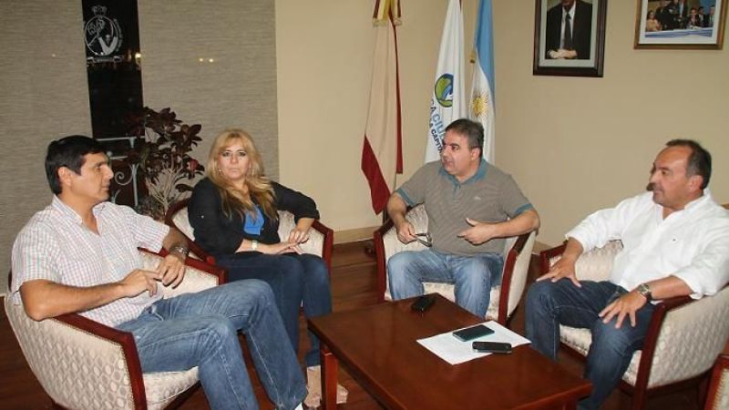 Jalil recibió a Mariana Veaute