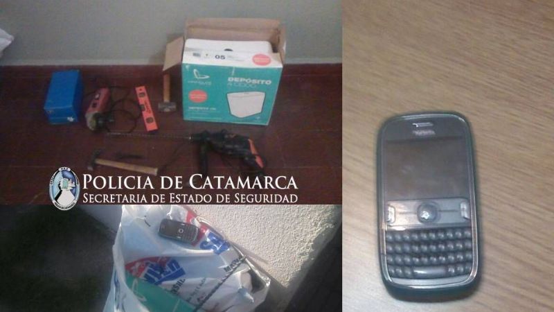 Recuperan elementos robados, aprehenden a cuatro sujetos y demoran a una adolescente