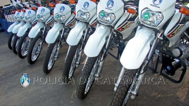 Nuevo equipamiento, armamento y unidades móviles para la Policía de Catamarca