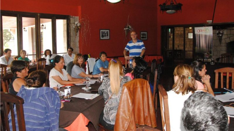 Se realizó en El Rodeo el taller de turismo