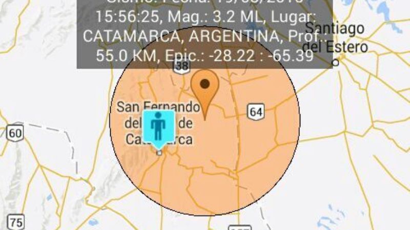 Dos temblores en 45 minutos