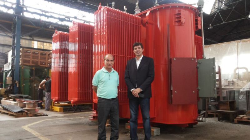 Un nuevo transformador gigante para beneficiar al sur