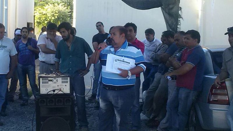 Por enojo e interna gremial agitan paro en Obras Públicas