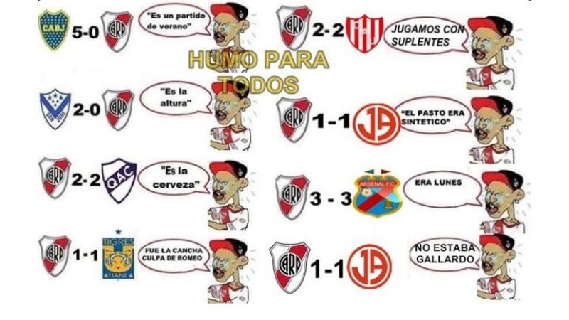 Boca se rie de River por el empate ante el Aurich