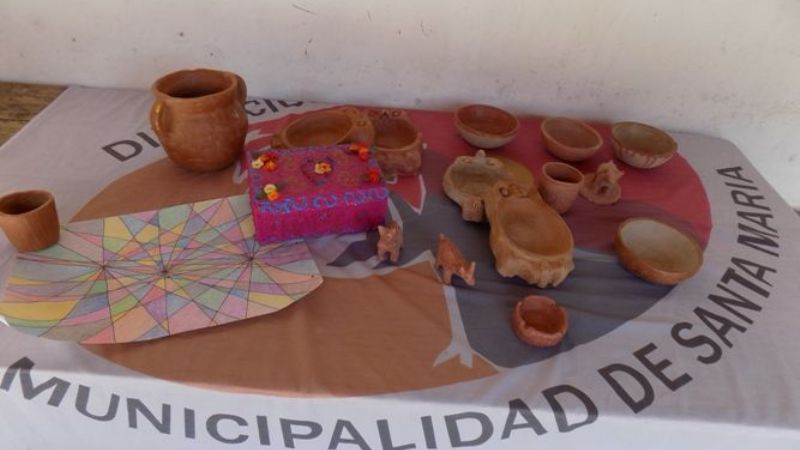 Reconocimiento a los artesanos en Santa María