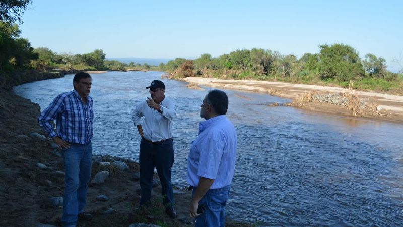 Se iniciarán los trabajos de defensas en el río Bañado de Ovanta